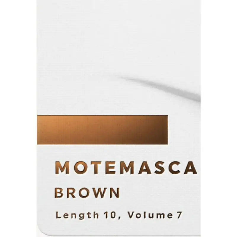 Flow Fushi Uzu Mote Mascara Brown - Eyelashes Makeup Japanese Brands