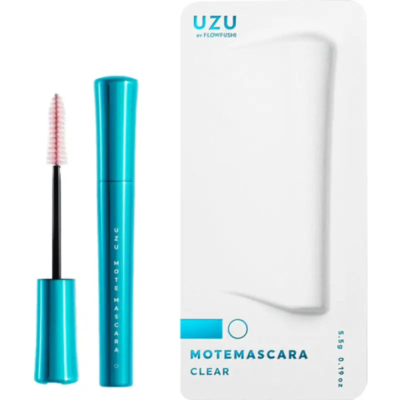 Flow Fushi Uzu Mote Mascara Clear 5.5g - Waterproof Brands Eyelashes Makeup