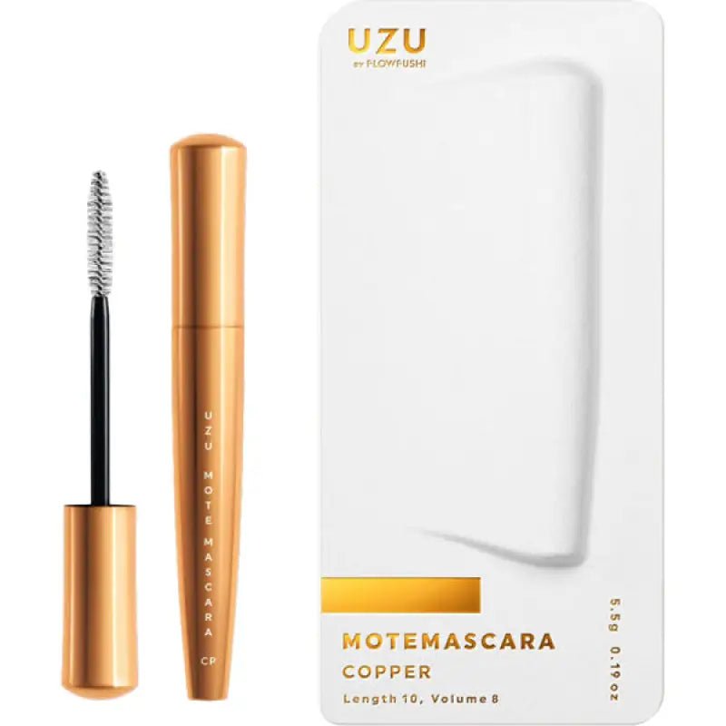 Flow Fushi Uzu Mote Mascara Copper - Beautiful Mascara Made In Japan - Makeup Porducts