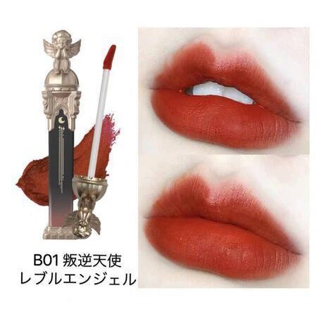 Flower Knows Little Angel Feather Matte Lip B01 Rebel Angel - Liuqid Lipstick Brands