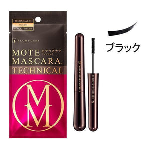 Flowfushi Mote Black Mascara 7g - Micro Precision Japanese Formula