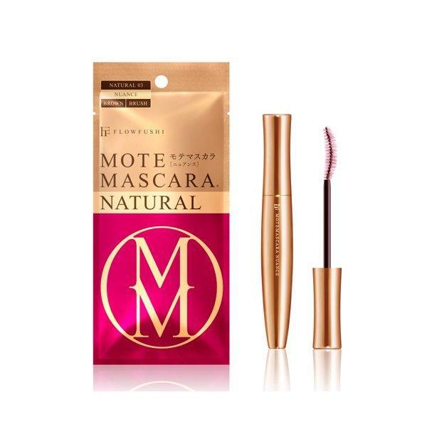 Flowfushi Mote Mascara 03 7g Nuance Brown Japanese Mascara for Women