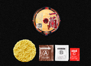 80g Ichiran Instant Noodles, customizable spicy sauce, designed for ramen lovers at home
