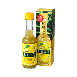 Lemosco Setouchi Lemon Spicy Sauce, 60g, zesty citrus blend, ideal for enhancing meats and salads