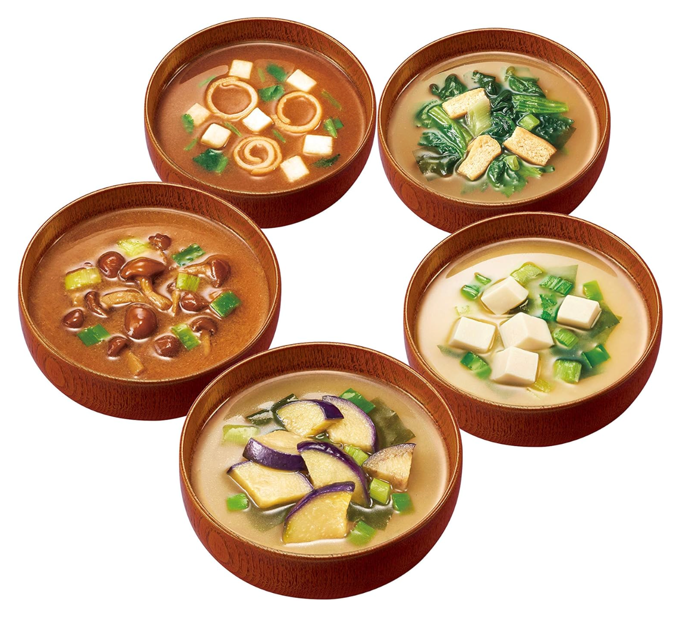 Amano Foods Freeze Dried Seaweed Soup Assortment in 10 Servings, natural ingredients, perfect for daily snacks