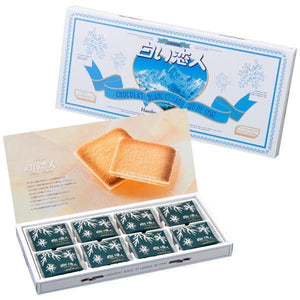 Ishiya Shiroi Koibito Cookies White Chocolate 24 Biscuits, premium packaging, ideal for gifting