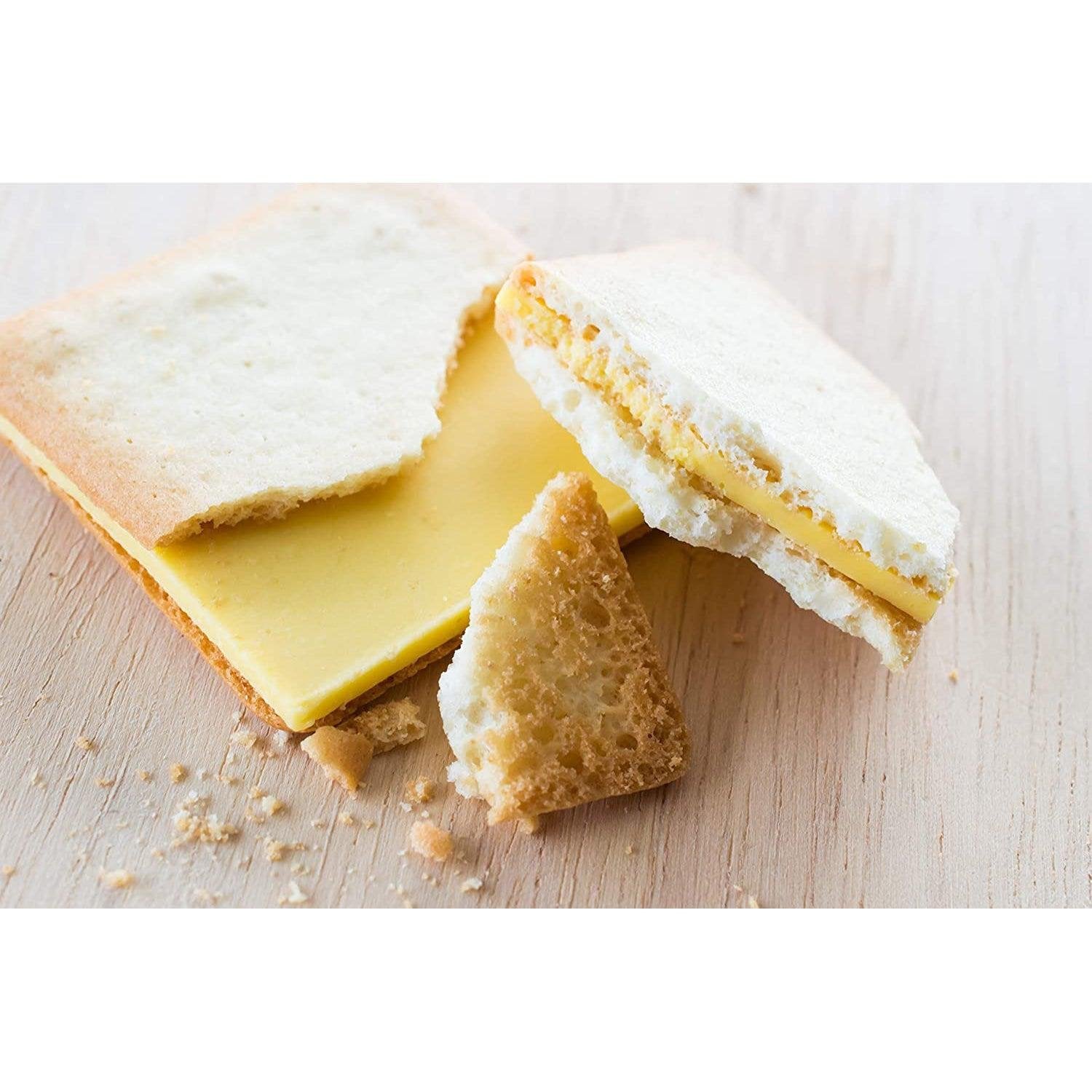 20 Pieces Tokyo Baked Base Sweet Potato Langue de Chat Cookies, sweet potato filling, designed for gifting and sharing