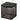 9.2 x 9.2 x 10.2 cm Yamazaki Industries 5466 Hermetically Sealing Storage Container with Valve, Square, Black, designed for neat kitchens.