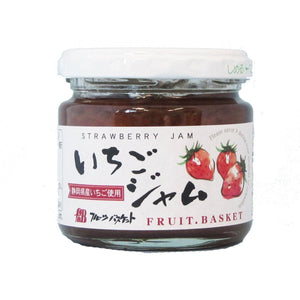 Fruit Basket Natural Japanese Strawberry Jam 140g