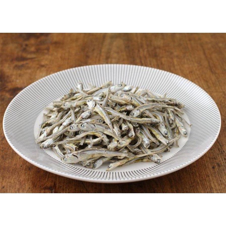 30g Yamaki Dried Anchovy Snack, pure and additive-free, designed for mindful eaters.