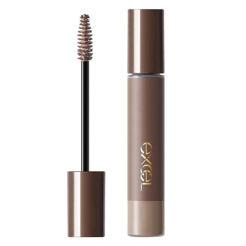 Excel Greige Brown Color On Co05 Eyebrow Mascara