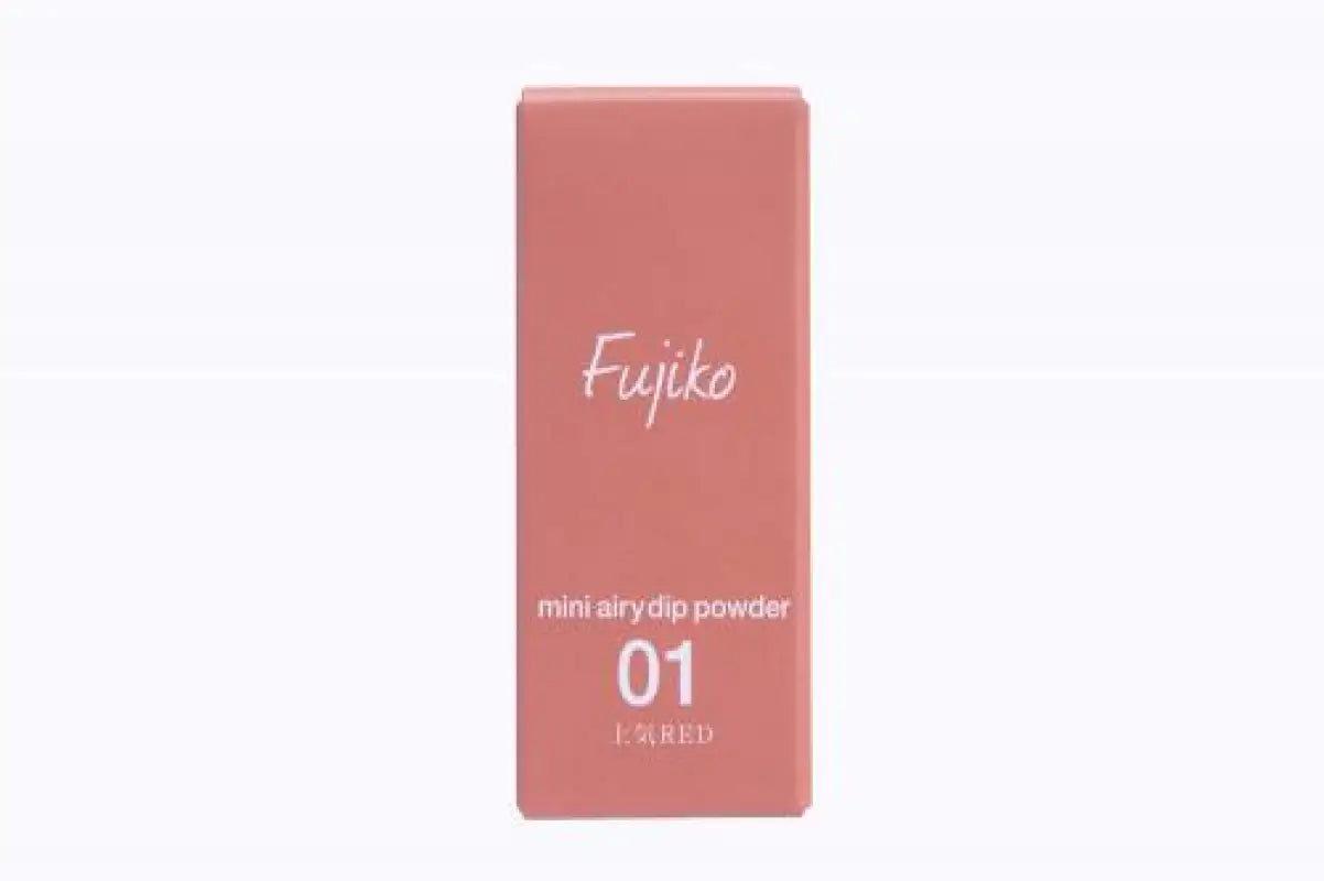 Fujiko Mini Airy Dip Powder 01 Upper Respiratory Red 0.8g - Japan Makeup