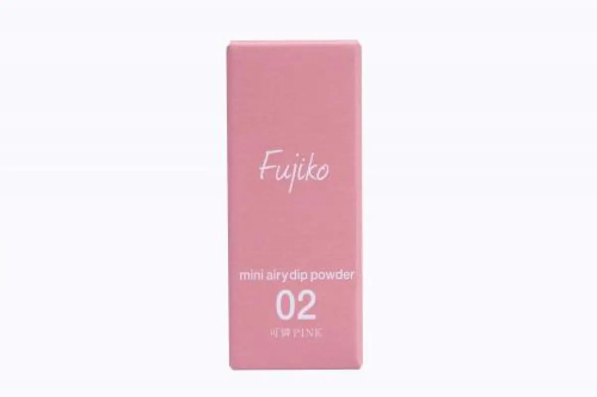 Fujiko Mini Airy Dip Powder 02 Karen Pink 0.8g - Japanese For Face Makeup