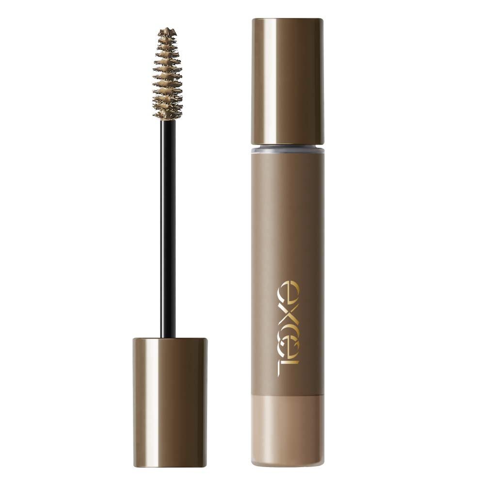 Excel Ash Brown Color On Eyebrow Mascara CO04 - Long - Lasting Brow Tint