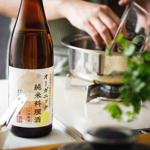 Fukumitsuya Organic Cooking Sake Pure Rice Wine Seasoning 720ml