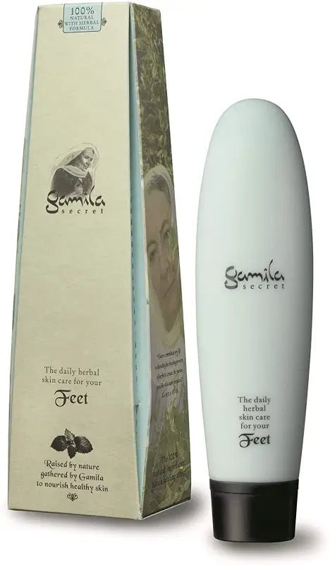 Gamila Secret Foot Balm (100 ml) 100% Botanical Material for Glossy Feet with Sense Texture