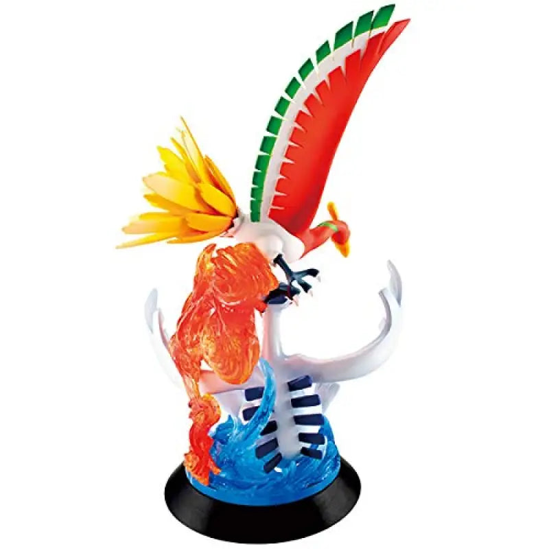 Gemex Series Pokemon Ho-Oh Lugia About 23Cm Pvc Painted Finished Figure