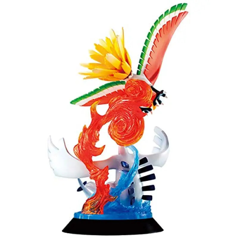 Gemex Series Pokemon Ho-Oh Lugia About 23Cm Pvc Painted Finished Figure