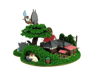 Ghibli DIY Paper Craft: My Neighbor Totoro (House)