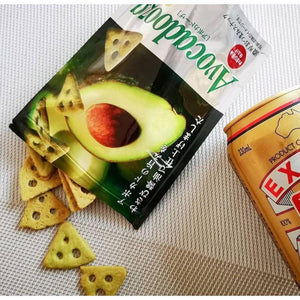 Glico Avocadooza Avocado Crackers 40g (Pack of 10)