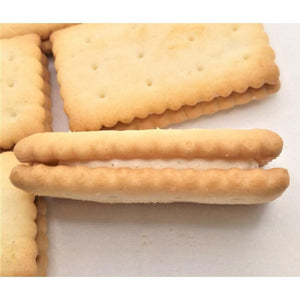 Glico Bisco Rich Butter Cream Sandwich Biscuits 15 Pieces (Pack of 5)