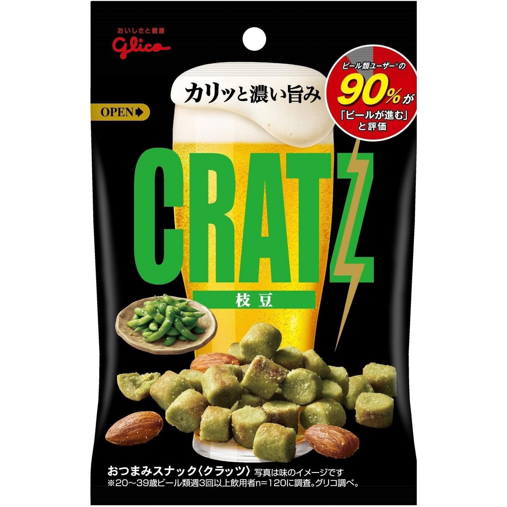 Glico Cratz Edamame Snack (Pack of 10)