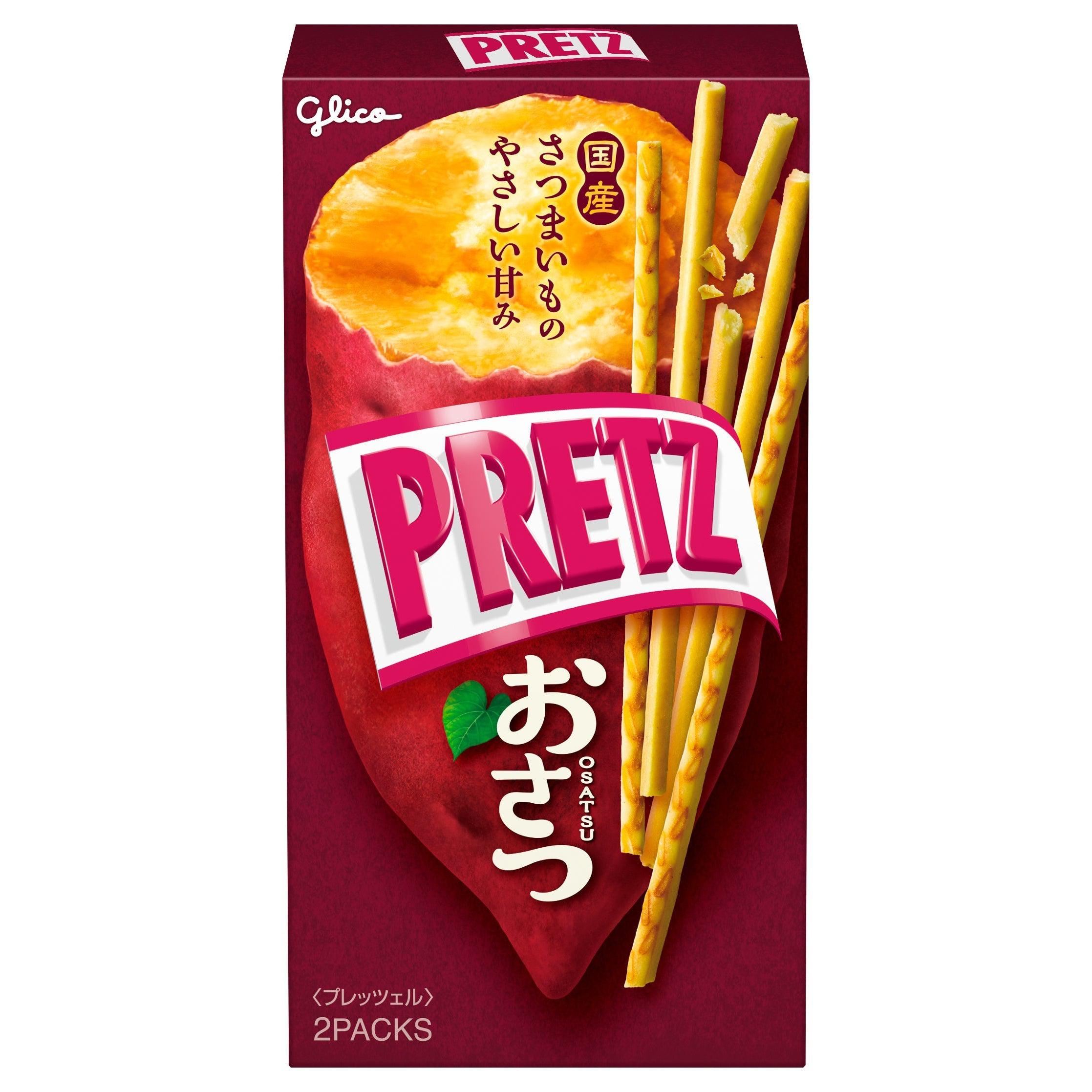 Glico Pretz Osatsu Satsumaimo Sweet Potato Biscuit Sticks 62g