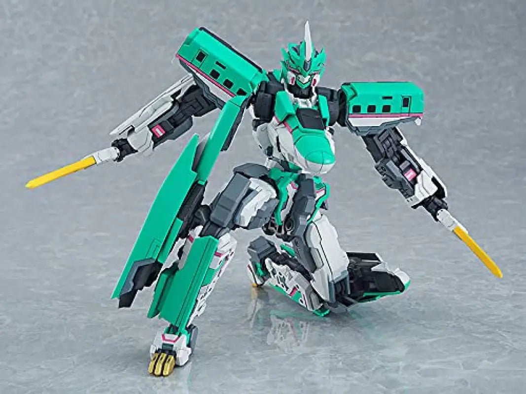 GOOD SMILE COMPANY Moderoid Shinkalion Z E5 Hayabusa Plastic Model Shinkansen Henkei Robo Shinkalion Z