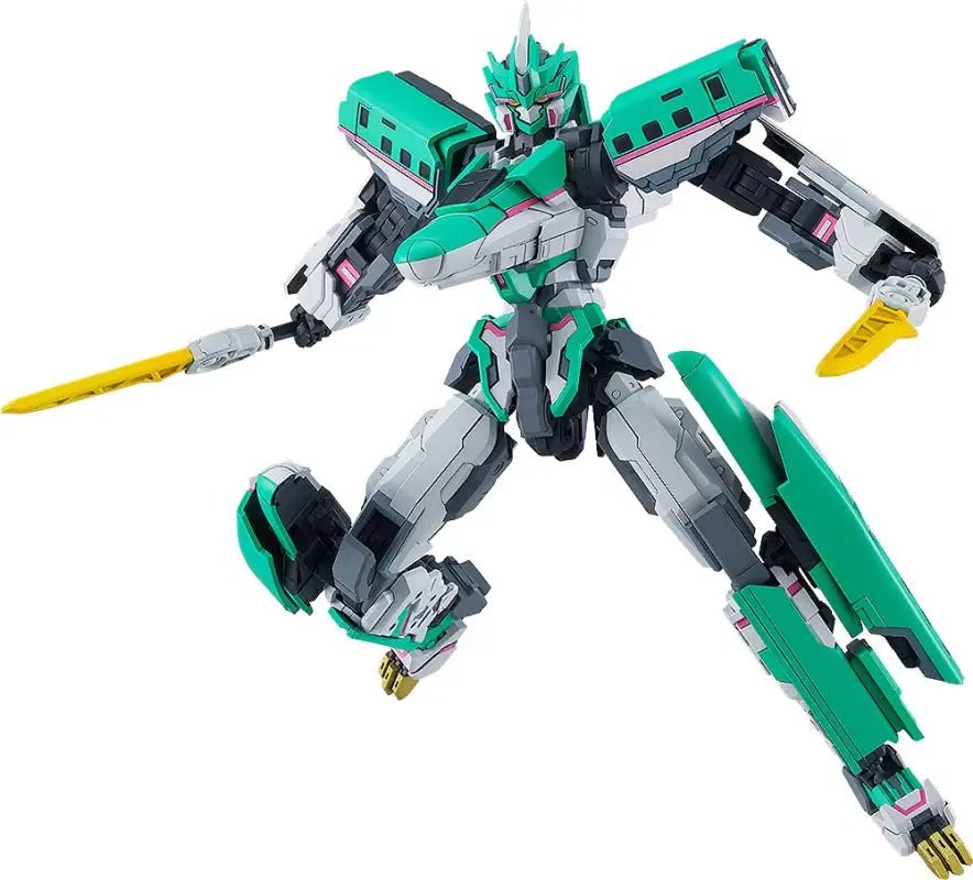 GOOD SMILE COMPANY Moderoid Shinkalion Z E5 Hayabusa Plastic Model Shinkansen Henkei Robo Shinkalion Z