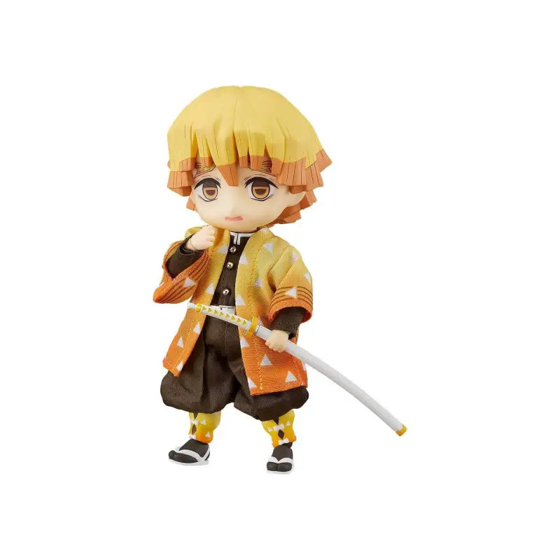 #Good Smile Company Nendoroid Doll Kimetsu No Yaiba (Demon Slayer) Agatsuma Zenitsu Figure - Action & Toy Figures