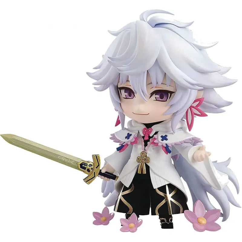 #Good Smile Company Nendoroid Fate/Grand Order Caster / Merlin (The Mage Of Flowers Ver.) Figure New - Action & Toy