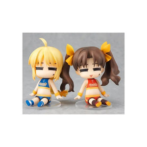 #Good Smile Company Nendoroid Fate/Stay Night Saber & Rin Tohsaka Cheerful Ver. Figure New - Action Toy Figures