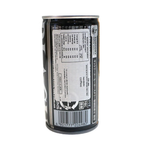 185ml Suntory Boss Black Sugar Free Canned Coffee (Pack of 30) with flash brew, offering bold flavor for busy lifestyles