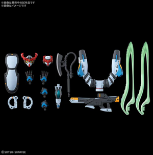 Finished build showing backpack articulation and weapons accessories

