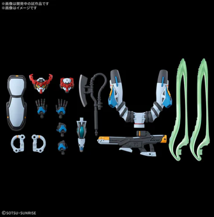 Finished build showing backpack articulation and weapons accessories

