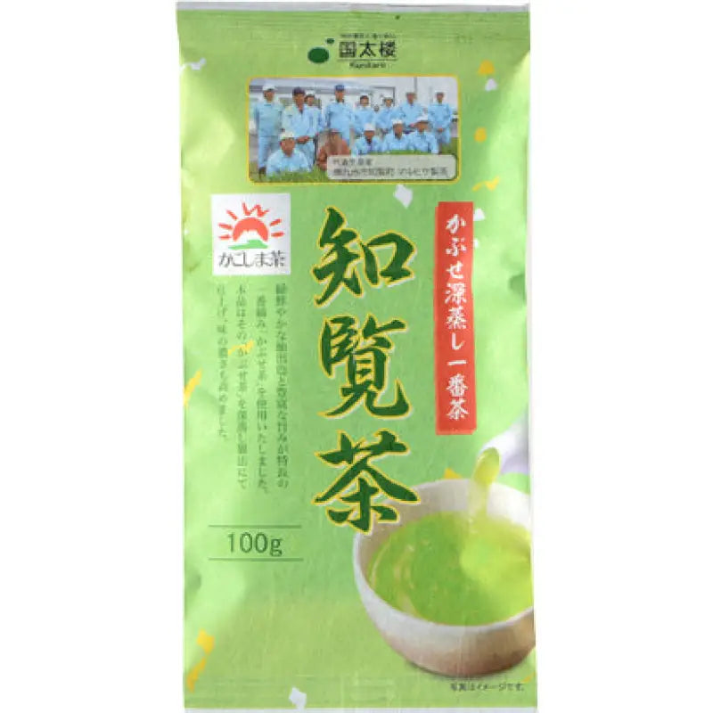 Guotai Building Kyoritsu Sunflower Fukamushi Chiran Tea [100g] - Food and Beverages