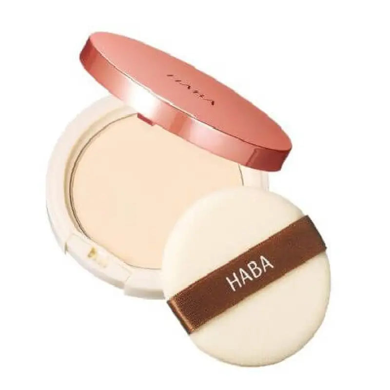 Haba Airy Pressed Powder Natural Glow SPF8/ PA + 15g - Face From Japan Makeup