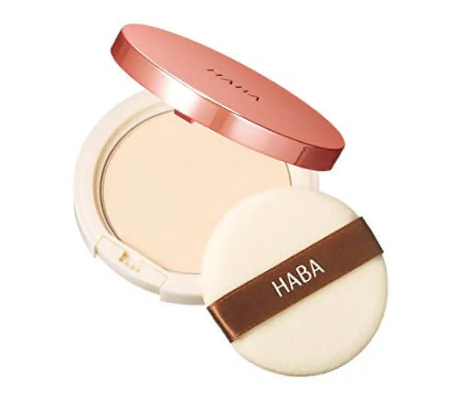 Haba Airy Pressed Powder Natural Lucent 11g - Solid Face Made In Japan Makeup