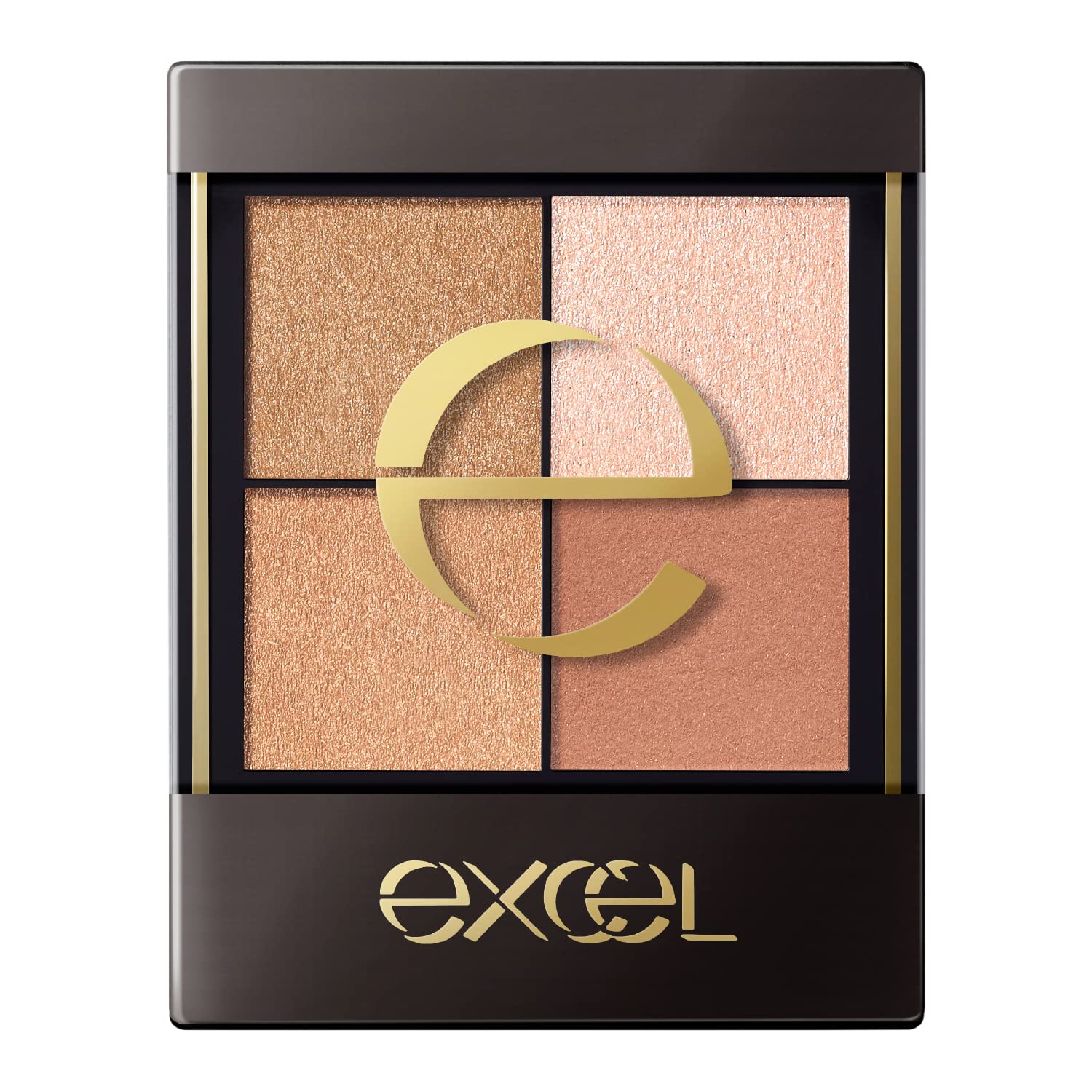 Excel 4 - Color Eyeshadow Palette - Real Close Shadow Cx01 Tassel Mule Nuance Gloss Lame Matte