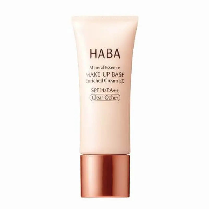 Haba Mineral Essence Makeup Base Enriched Cream Ex Clear Ocher SPF14/ PA + + 25g