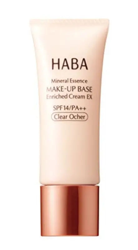 Haba Mineral Essence Makeup Base Enriched Cream Ex SPF14/ PA + + Fresh Beige
