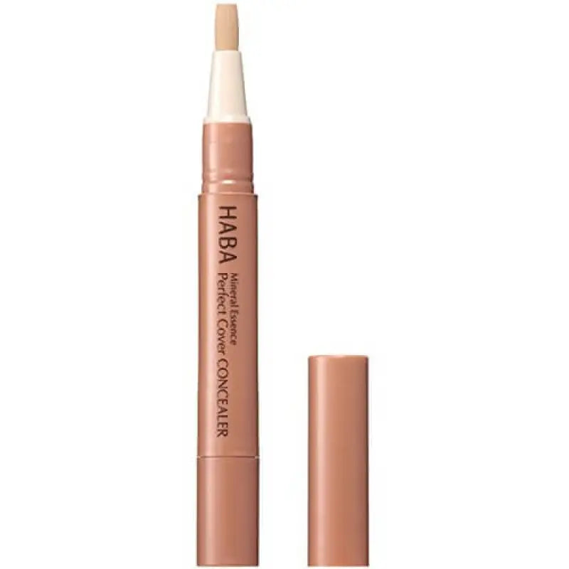 Haba Mineral Essence Perfect Cover Concealer SPF25/ PA + + 01 Light Beige - Made In Japan Makeup