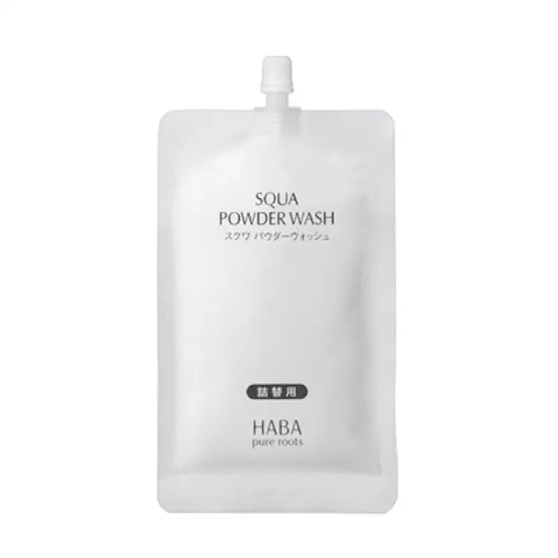 Haba Pure Roots Squa Powder Wash [Refill] 80g - Place To Buy Japanese Skincare