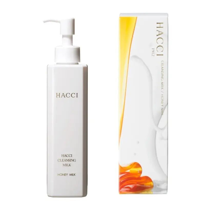 Hacci Cleansing Milk Honey Milk Facial Skin Care 190ml - Japan Skincare Products