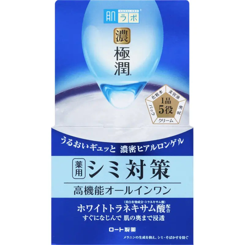 Hada Labo Dark Polar Jun All - in - One Whitening Perfect Gel - Japanese Skincare Cream