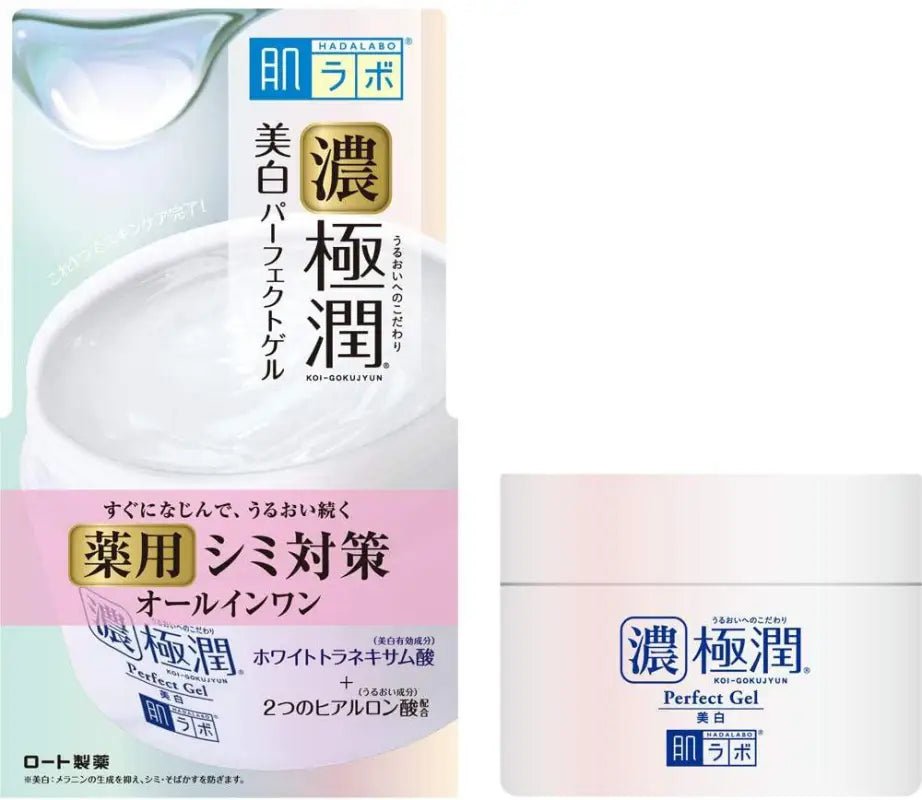 Hada Labo Dark Polar Jun All - in - One Whitening Perfect Gel - Japanese Skincare