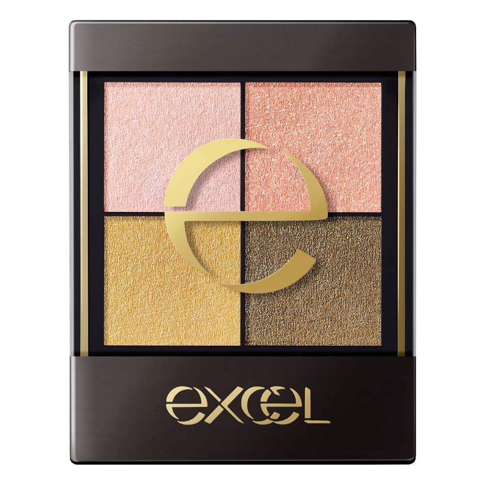 Excel Real Close Shadow Cs09 Eye Palette Yellow Tassel Finish