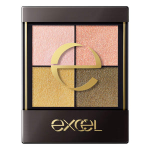 Excel Real Close Shadow Cs09 Eye Palette Yellow Tassel Finish