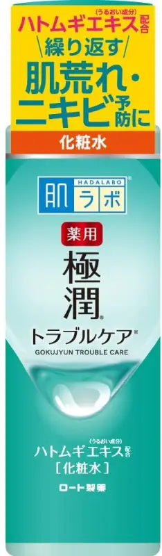 HadaLabo Medicated Gokujyun Skin Conditioner (170ml) - Japanese Skincare Lotions