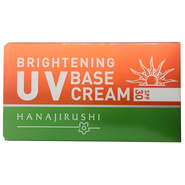 Hanajirushi Brightening UV Base Cream SPF30 40ml - Prevents Spots And Freckles